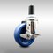 Service Caster 4 Inch 316SS Solid Polyurethane Swivel 1-3/8 Inch Expanding Stem Caster Brake SCC-SS316EX20S414-SPUS-TLB-138 - alternate 1